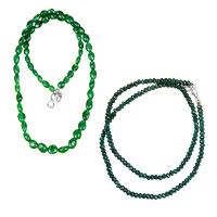 Emerald Necklace Mala